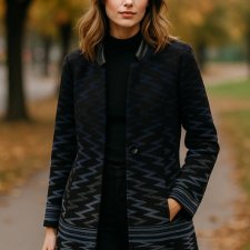 Płaszcz Pendleton etro etno boho