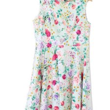 Sukienka vintage kwiaty rozszerzana Grace Karin XXL