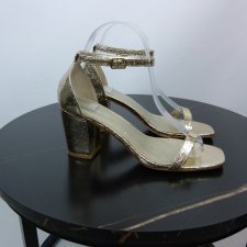 Glamorous sandały złote ekoskóra 5 / 38 - 25 cm