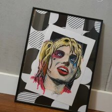 Harley Quinn 30x40 grafika