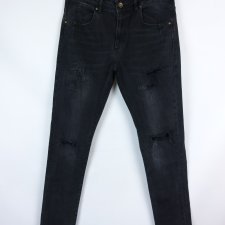 ZARA spodnie jeans z dziurami - 42 mex.32