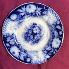 Villeroy & Boch JARDINIERE porcelanowy ręcznie zdobiony talerz antyk XIX wiek