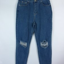 Boohoo spodnie jeans dziury 12 / 40