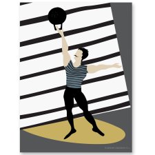Plakat dziecięcy Strong Athlete