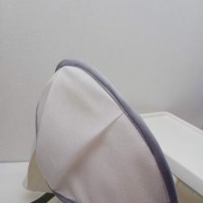 Wkładka, poduszka do krzesełka Antilop Ikea -szary wodoodporny len