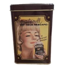 Puszka Vintage Nescafe Nestle Retro