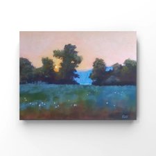 Pejzaż 64-praca  wykonana pastelami suchymi