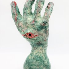 Dekoracja Halloween – upiorna dłoń