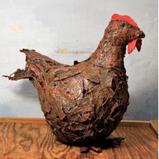 Kura do wnętrza rustykalnego