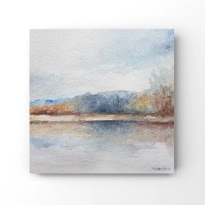 Pejzaż  - akwarela