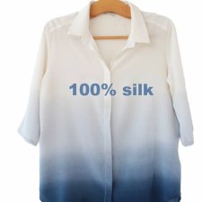 exclusive 100% silk shirt Fall Winter Spring Summer