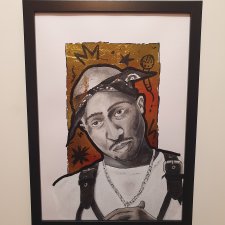 2Pac Portret A3