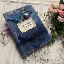Prezent  pod choinkę ręcznie robiony notes pamiętnik album