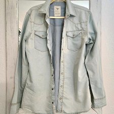 Genius Koszula Jeansowa Unisex rozmiar M