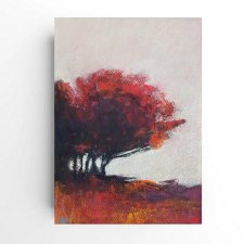 Drzewa  - praca wykonana pastelami