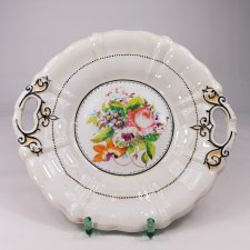 Porcelanowa patera Carl Tielsch, koniec XIX wieku