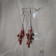 Kolczyki wiszące boho