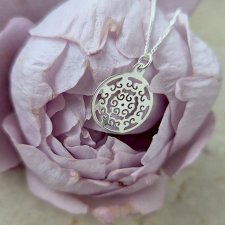 ROSETTE- naszyjnik srebro 925