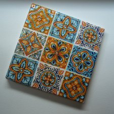 CERAMICZNA PODSTAWKA MANDALE