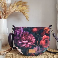 Torebka listonoszka w kwiaty