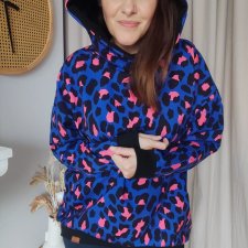 Bluza oversize S/M panterka