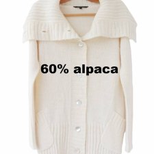 EXCLUSIVE alpaca cardigan