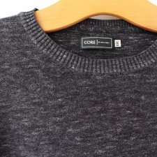 plus size sweter bawełniany melanż Jack & Jones