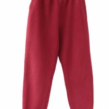 Spodnie dresowe vintage bordowe burgundowe dresy bordo Gina Tricot bawełna S
