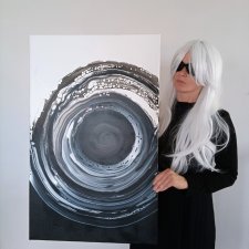 THE LOOP 50x80 abstrakcja obraz