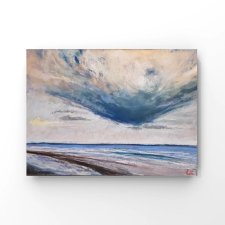 Morze- rysunek pastele