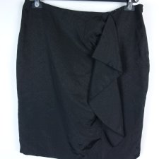 Betty Jackson Black elegancka spódnica z żabotem 16 / 44