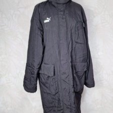 Puma y2k płaszcz sluga kurtka męska zimowa M czarna