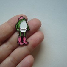 PIN PRZYPINKA BROSZKA ŻABA