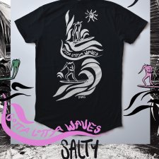 Czarny Długi T-shirt z Bawełny Organicznej XL
