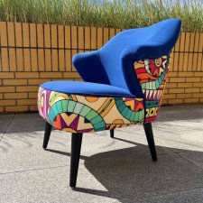 Fotel Skandynawski lata 60 70 PRL boho