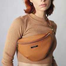 NERKA XL W KOLORZE KONIAKU SKÓRA NATURALNA