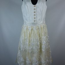 Bergfeuer Dirndl Danice bawarska sukienka midi z metką / 44