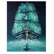 Powitanie XIV surrealizm realizm magiczny oryginalny obraz ręcznie malowany