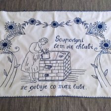 bardzo stara makatka