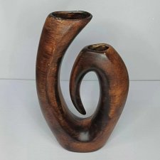 Oryginalny wazon ceramiczny vintage