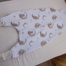 śpiworek do spania z nogawkami rampers S muślinowy 86-104