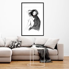november, 70x50cm, PLAKAT z autorskiej akwareli