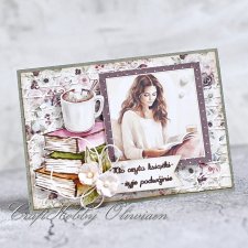 Kto czyta książki... - kartka dla książkary