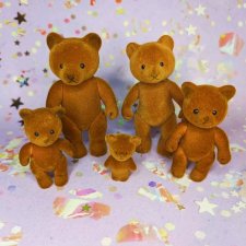 Figurki rodzinka misiów Sylvanian Families 5 szt.
