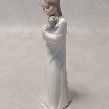 LLADRO seria Zaphir #577G Dziewczynka z pieskiem
