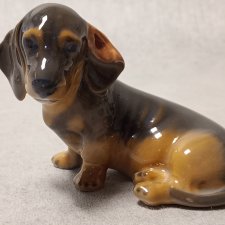 Royal Copenhagen #3140 Denmark DACHSHUND Szczeniak Jamnik Puppy