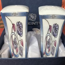 rennie mackintosh by leonardo nowy zestaw na sól i pieprz w oryginalnym firmowym pudełku modernistyczny  dekoracyjny użytkowyxxx