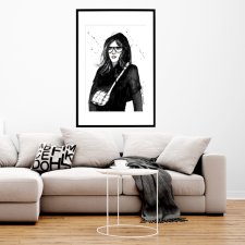 womenhood, 70x50cm, PLAKAT z autorskiej akwareli
