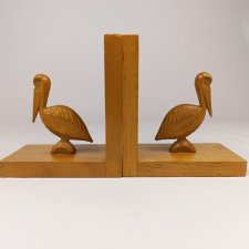 Podpórki do książek, 'pelikan', lata 70.