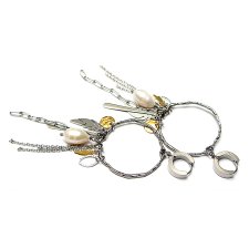 Alloys Collection -circle /boho/ - kolczyki